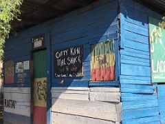 03B Cutty Kan Ital Shack Food Fi Life Love Love Love building on 1st Street Trench Town Kingston Jamaica
